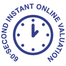 Instant online valuation