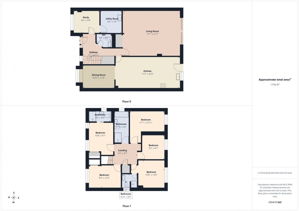 Floorplan for Lidstone Close, Lower Earley, RG6