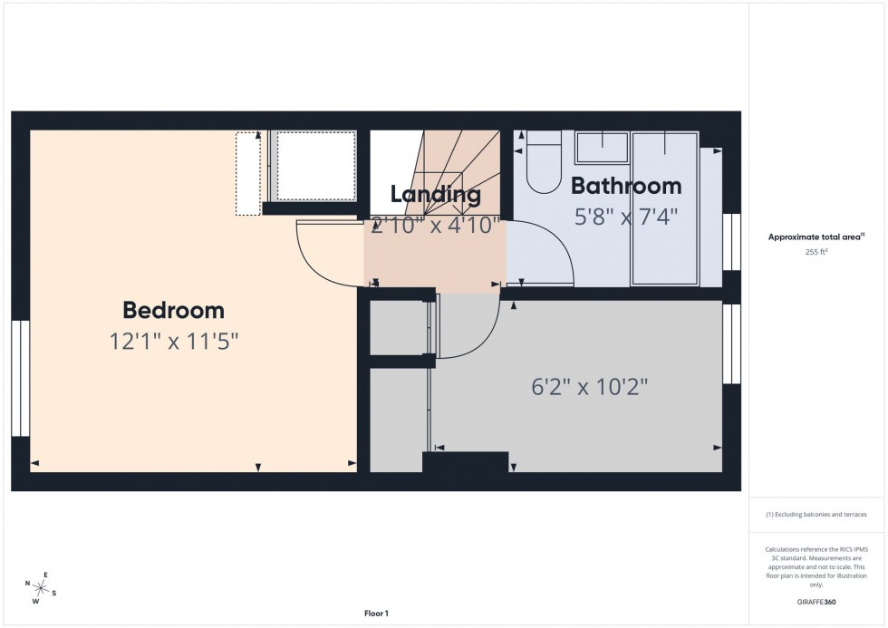 Floorplan for Sellafield Way, Lower Earley, RG6