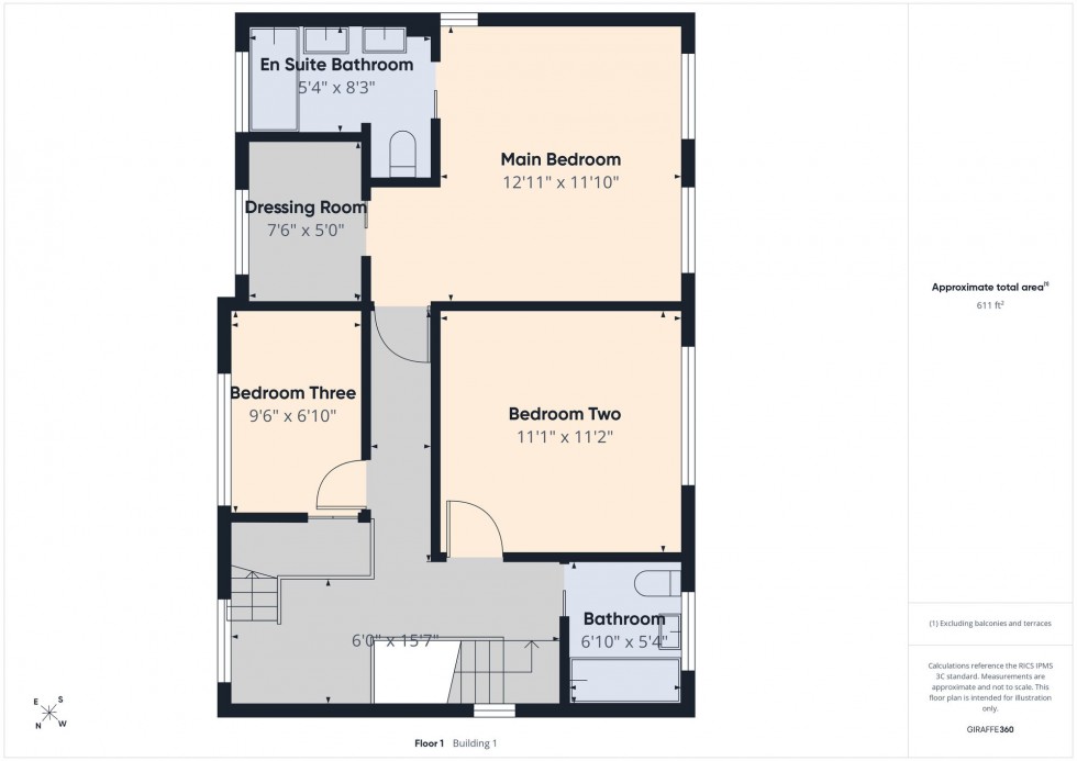 Floorplan for Calder Close, Tilehurst, RG30