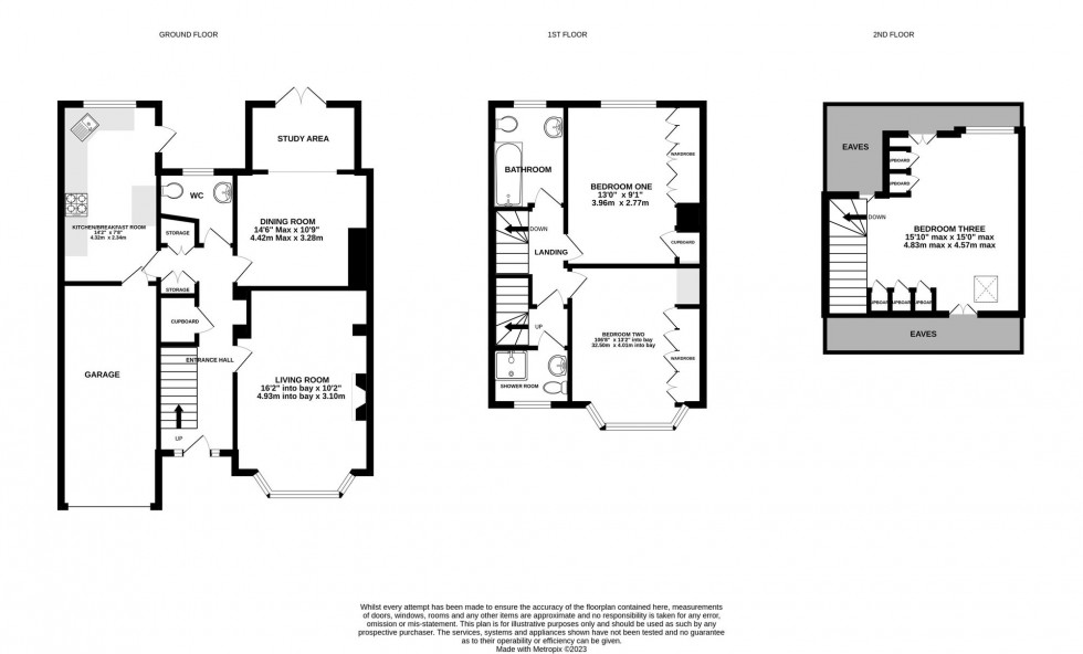 Floorplan for Sutcliffe Avenue, Earley, RG6