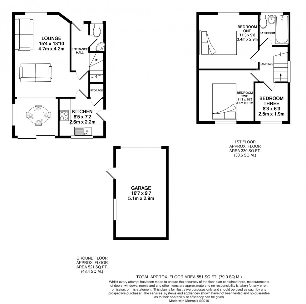 Floorplan for Theale, Reading, Berkshire