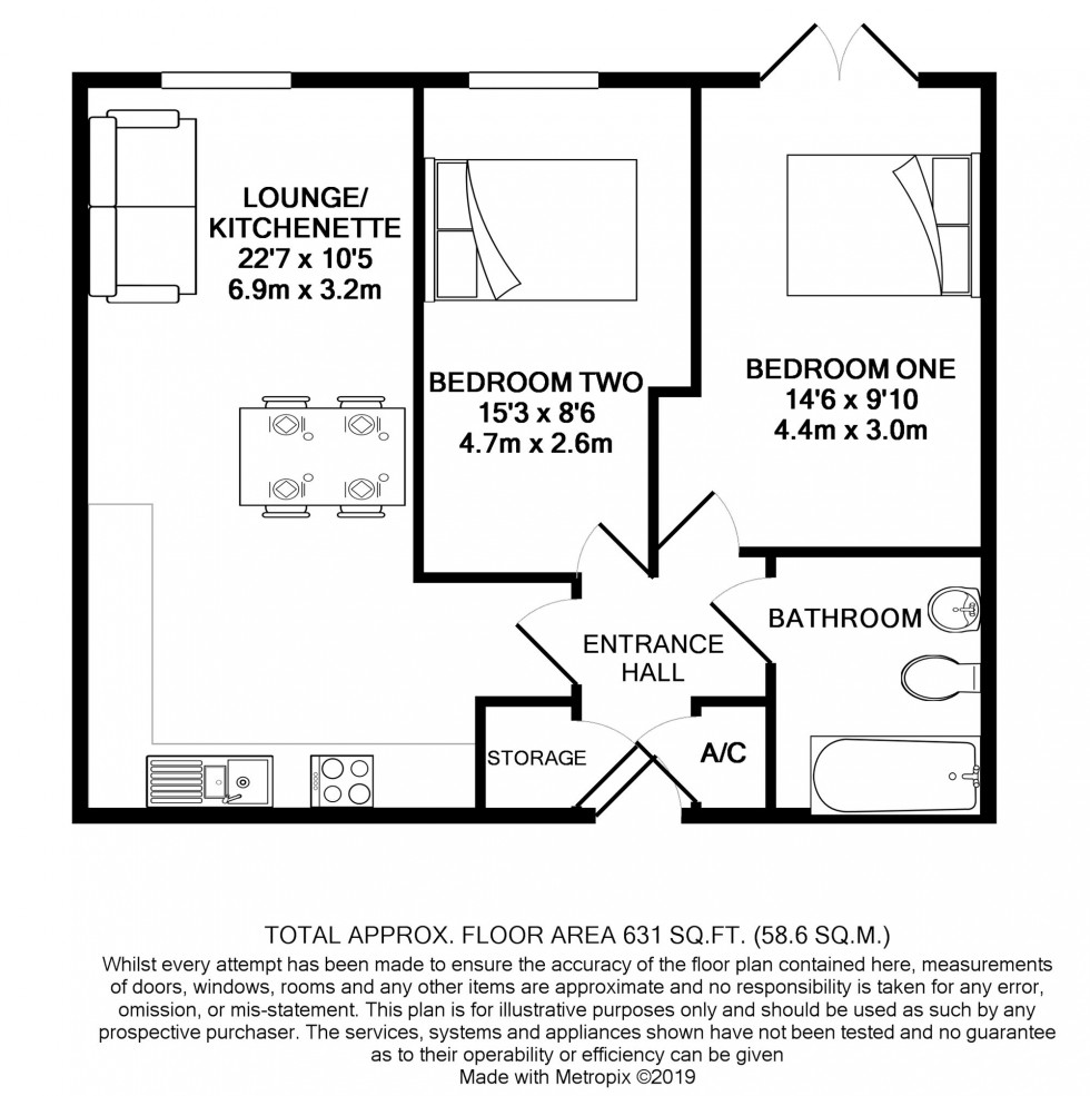 Floorplan for Moulsford Mews, READING, Berkshire