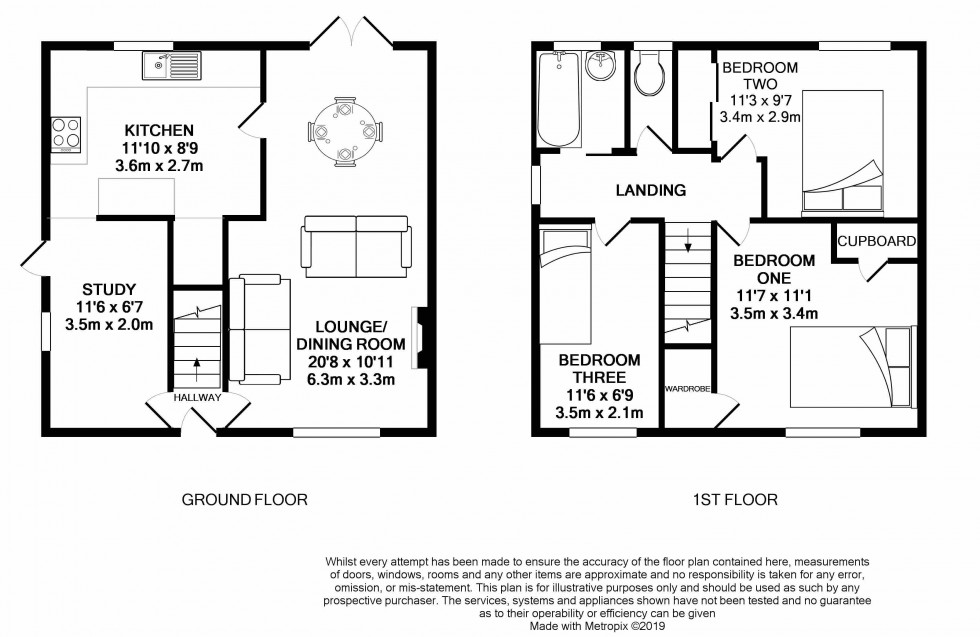 Floorplan for Tilehurst, Reading, Berkshire