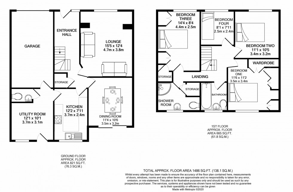 Floorplan for Tilehurst, Reading, Berkshire