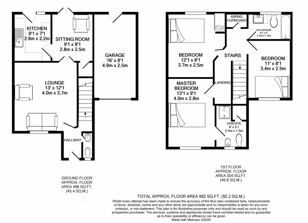 Floorplan for Caversham, Reading, Berkshire