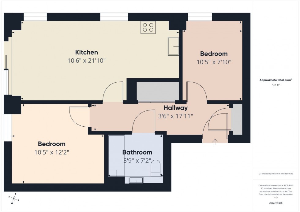 Floorplan for Carraway Street, Reading, RG1