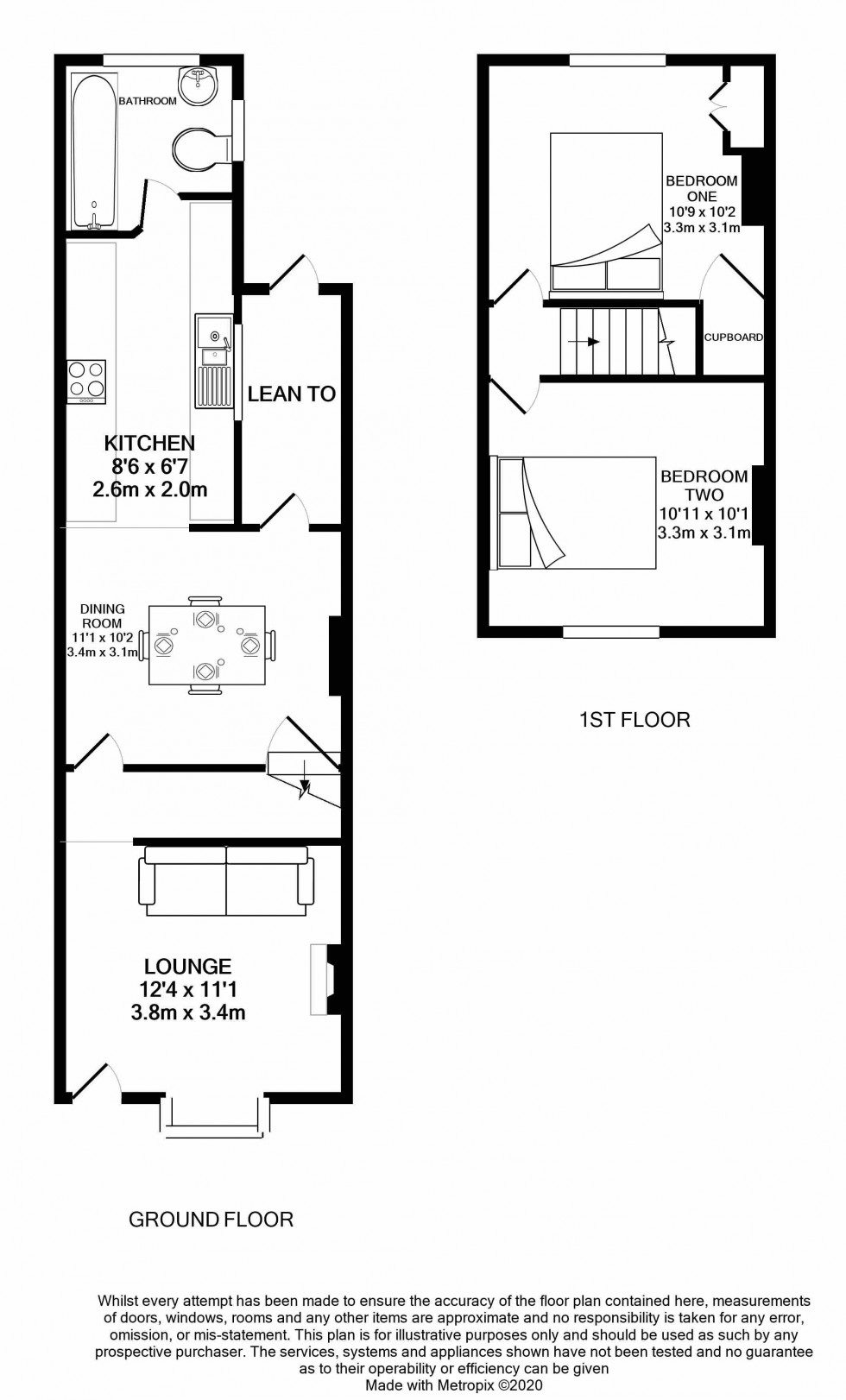 Floorplan for Cranbury Road, Reading, Berkshire