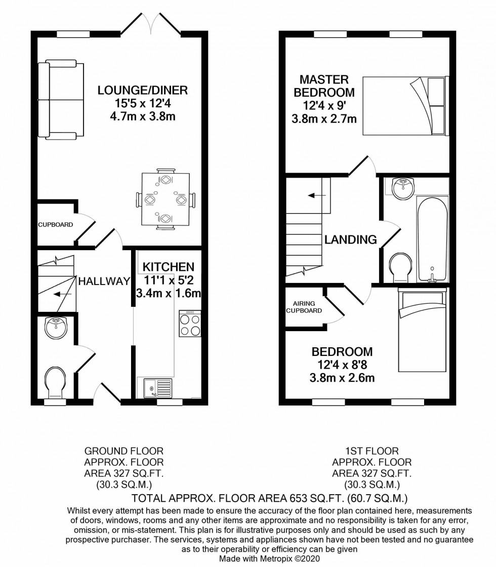 Floorplan for Tilehurst, Reading, Berkshire