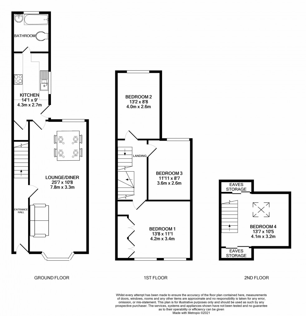 Floorplan for Beresford Road, Reading, Berkshire