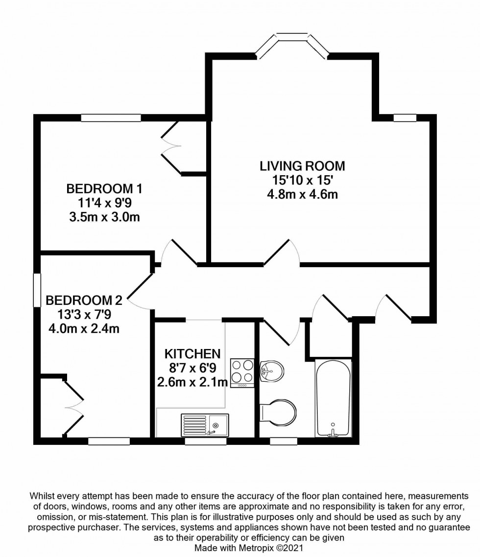 Floorplan for Bradfield Southend, Reading, Berkshire