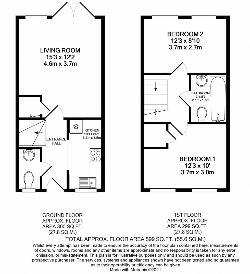 Floorplan for Tilehurst, Reading, Berkshire