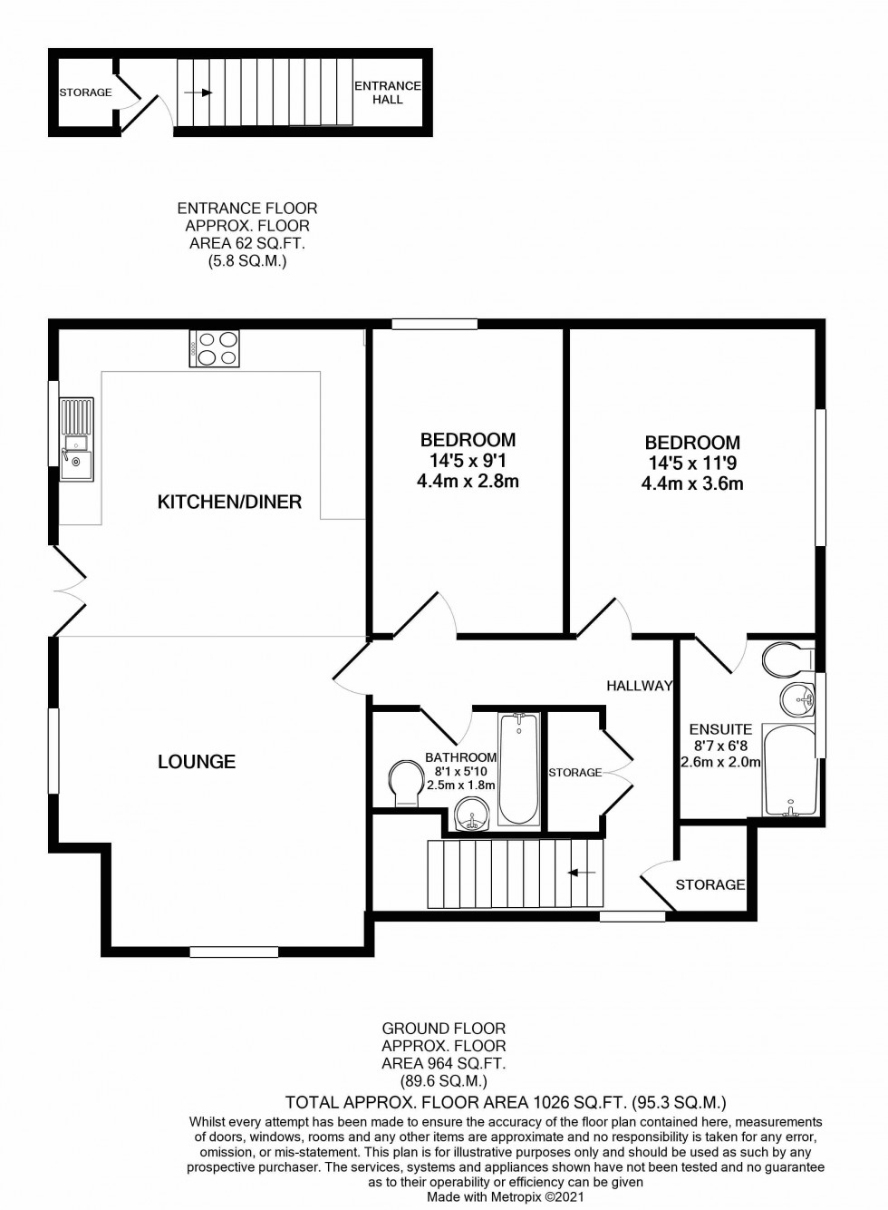 Floorplan for Presentation Way, Reading, Berkshire