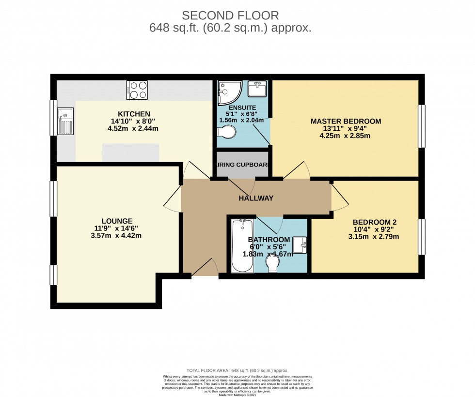 Floorplan for Elm Park, Reading, Berkshire