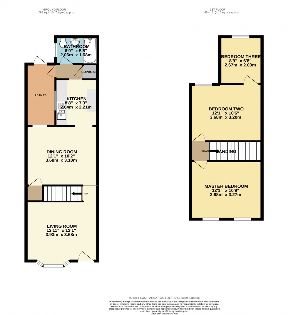 Floorplan for St Georges Road, Reading, Berkshire