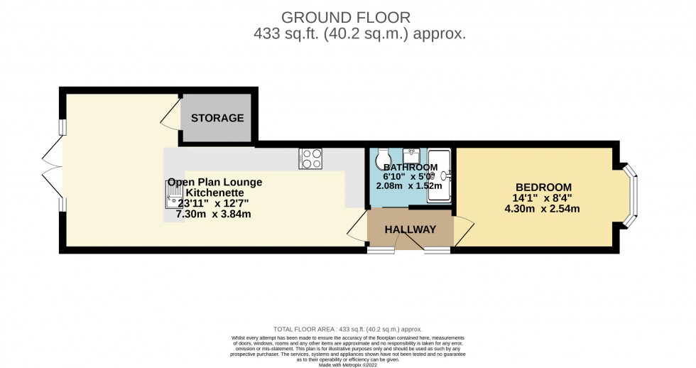 Floorplan for Pangbourne Street, Reading, Berkshire