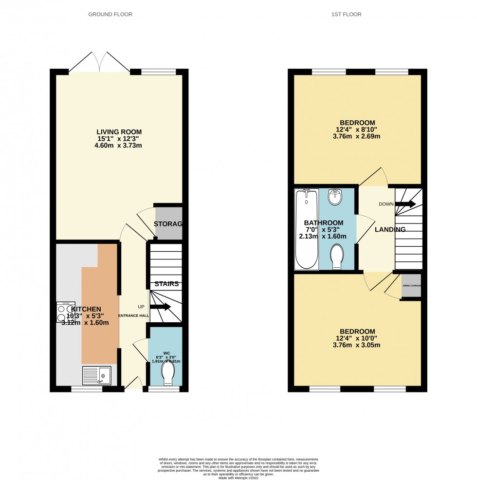 Floorplan for Tilehurst, Reading, Berkshire