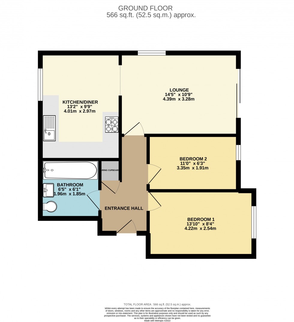 Floorplan for Rose Kiln Lane, Reading, Berkshire