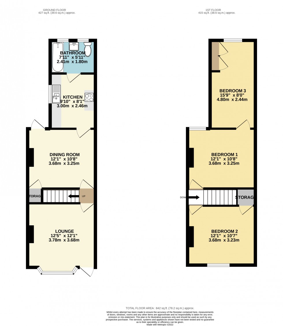 Floorplan for Hilcot Road, Reading, Berkshire