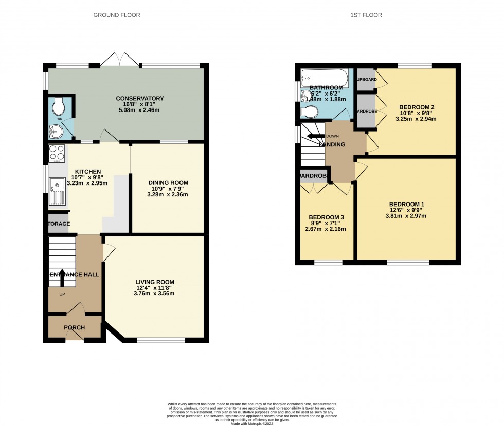 Floorplan for Tilehurst, Reading, Berkshire