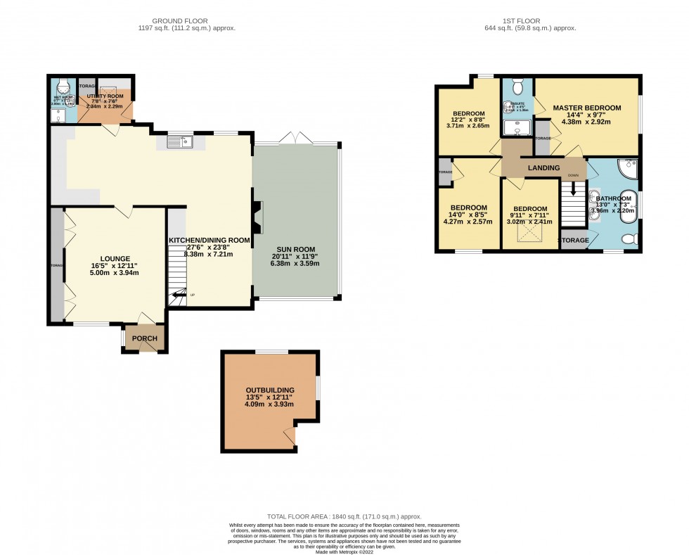 Floorplan for Grazeley, Reading, Berkshire