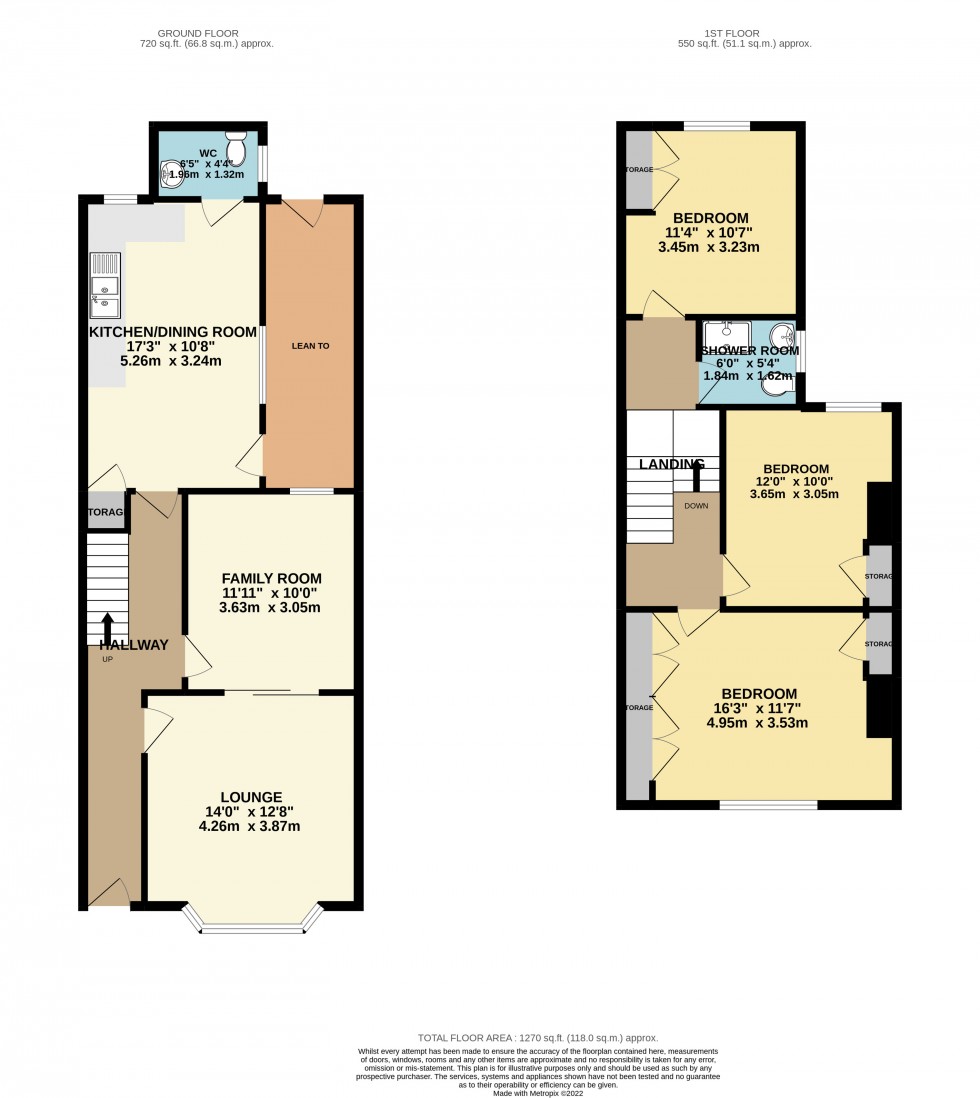 Floorplan for Wantage Road, Reading, Berkshire