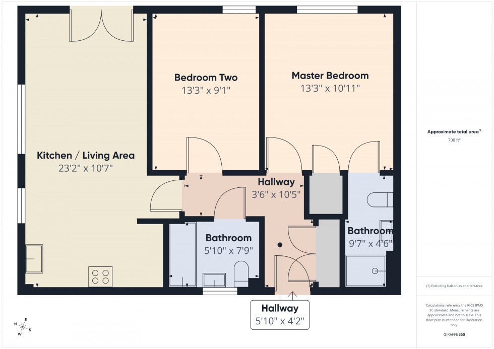 Floorplan for Ruhemann Street, Reading, Berkshire