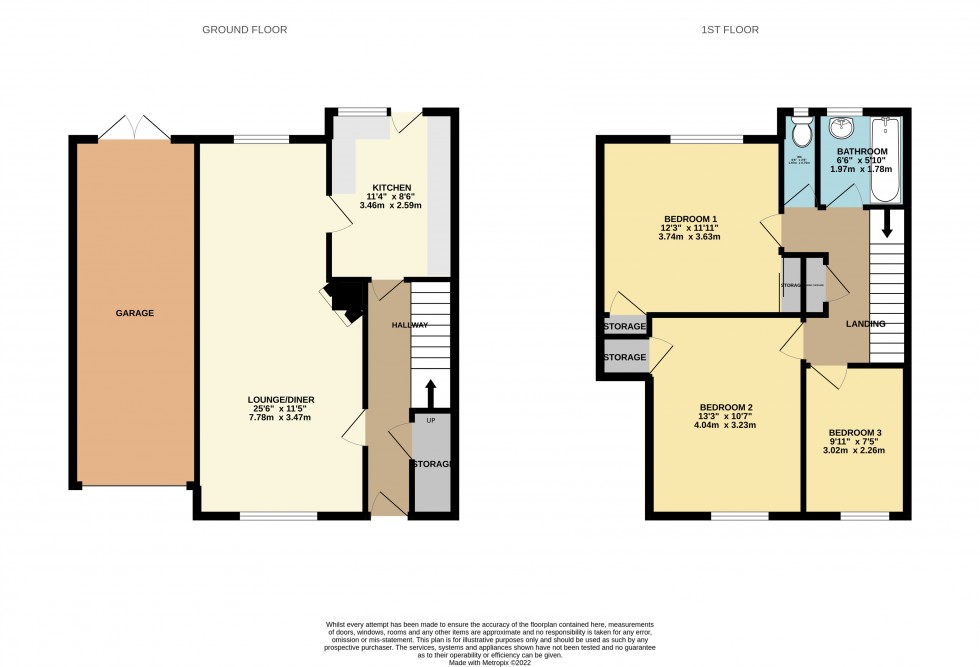 Floorplan for Tilehurst, Reading, Berkshire