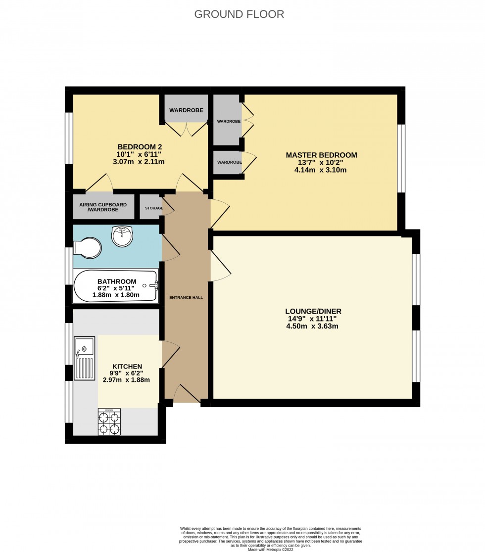 Floorplan for Tilehurst, Reading, Berkshire