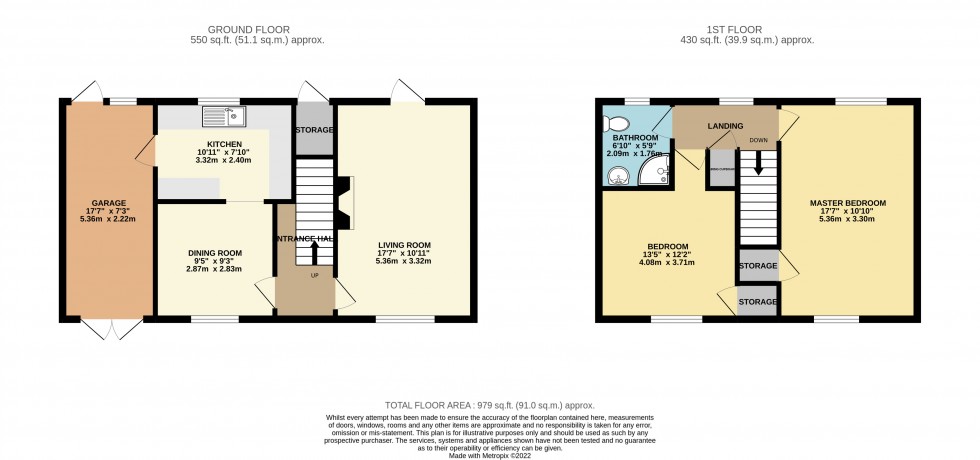 Floorplan for Silchester Road, Reading, Berkshire