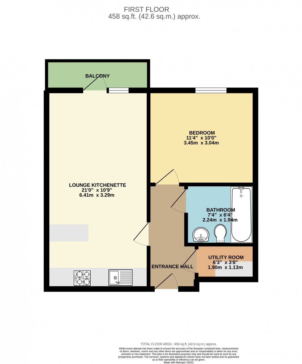 Floorplan for Tilehurst, Reading, Berkshire