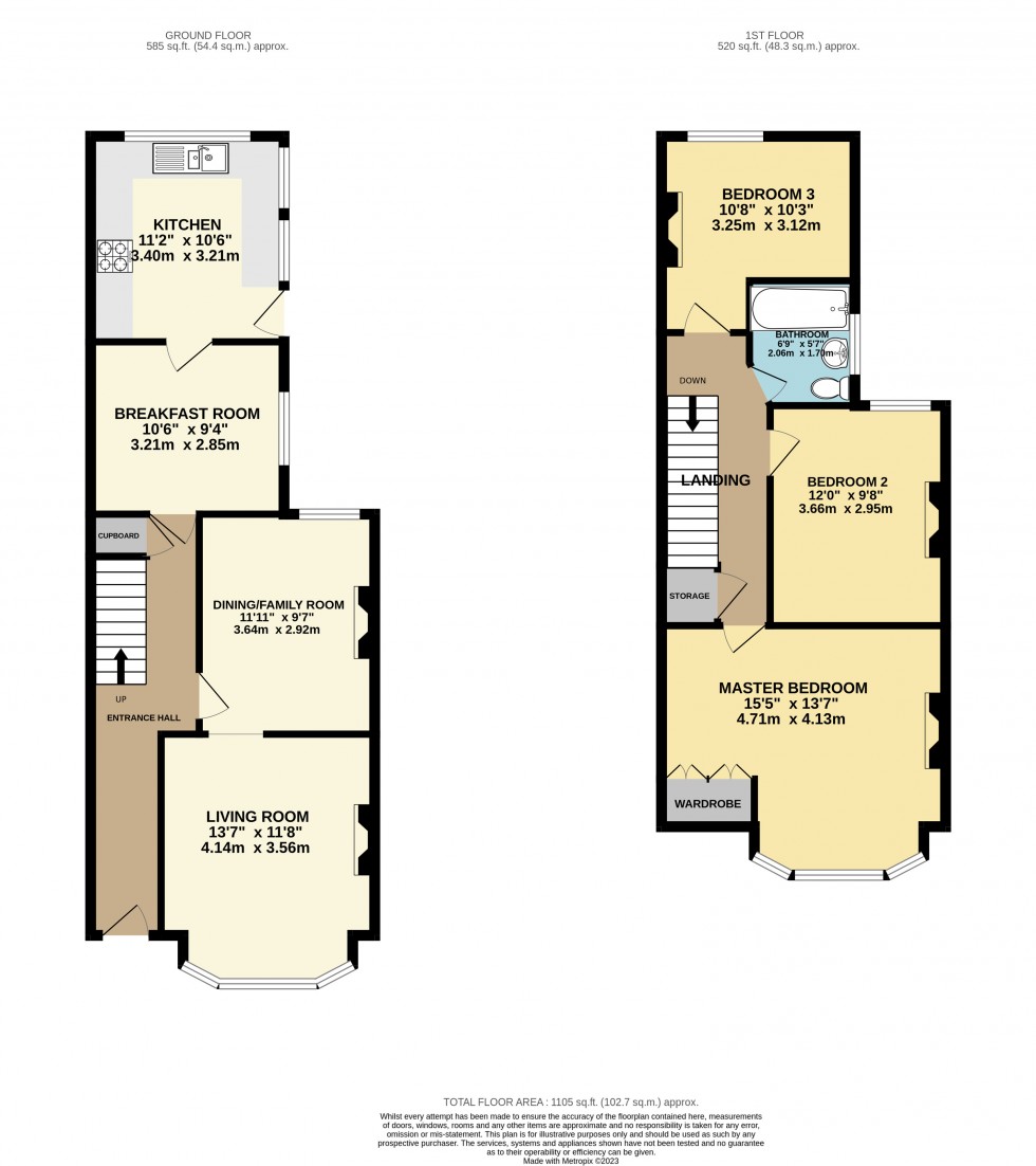 Floorplan for Wantage Road, Reading, Berkshire