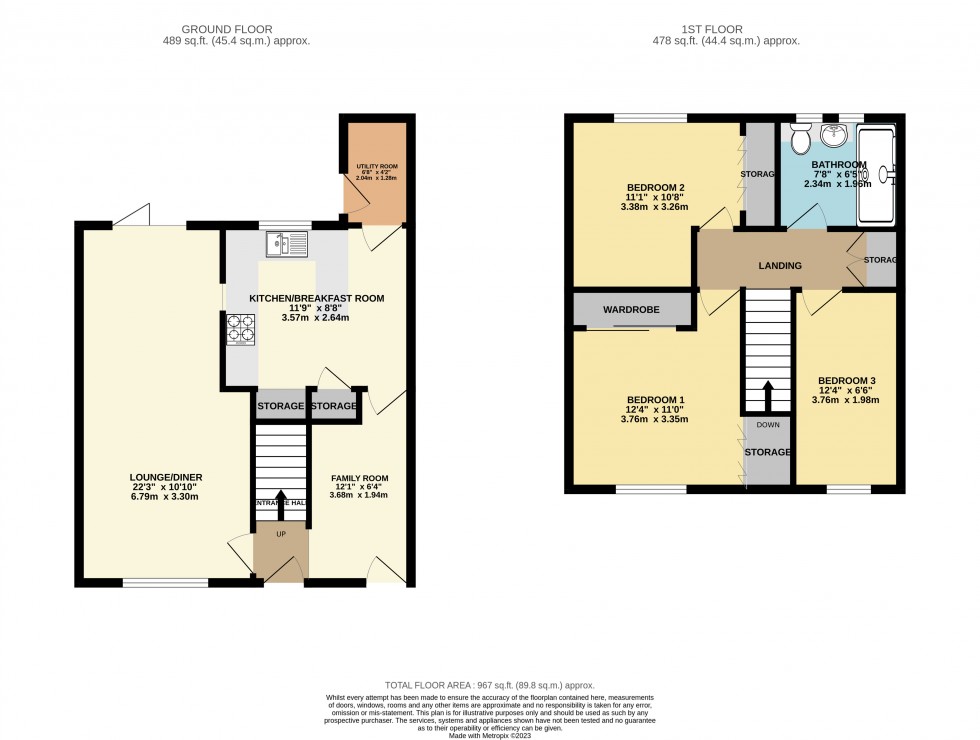 Floorplan for Tilehurst, Reading, Berkshire