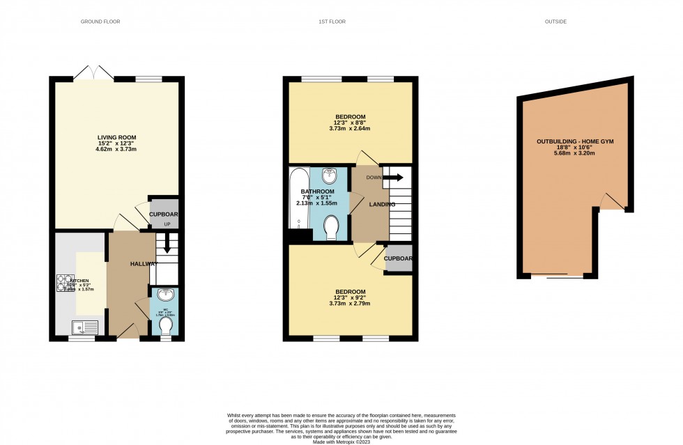 Floorplan for Tilehurst, Reading, Berkshire