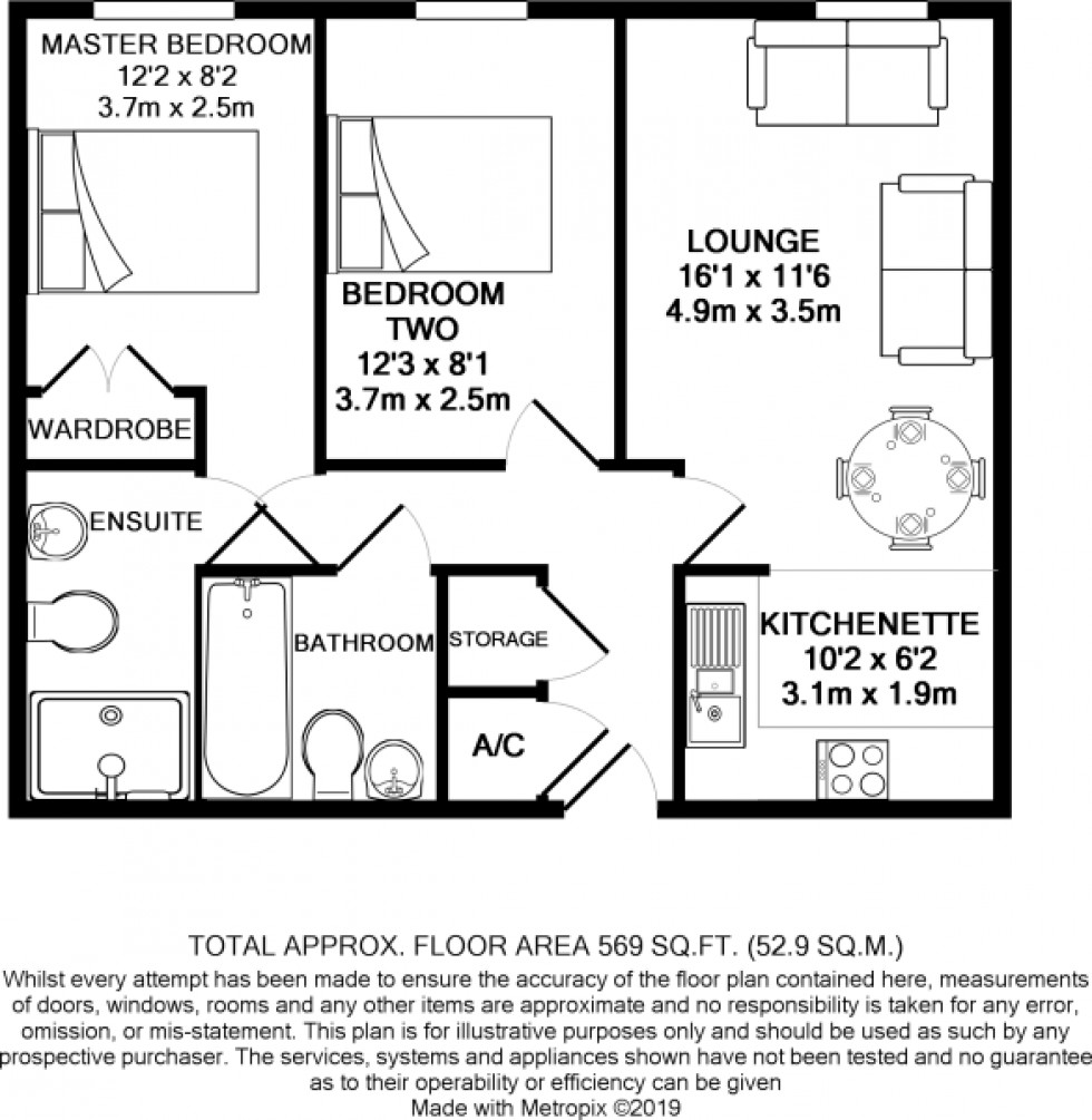 Floorplan for Moulsford Mews, READING, Berkshire