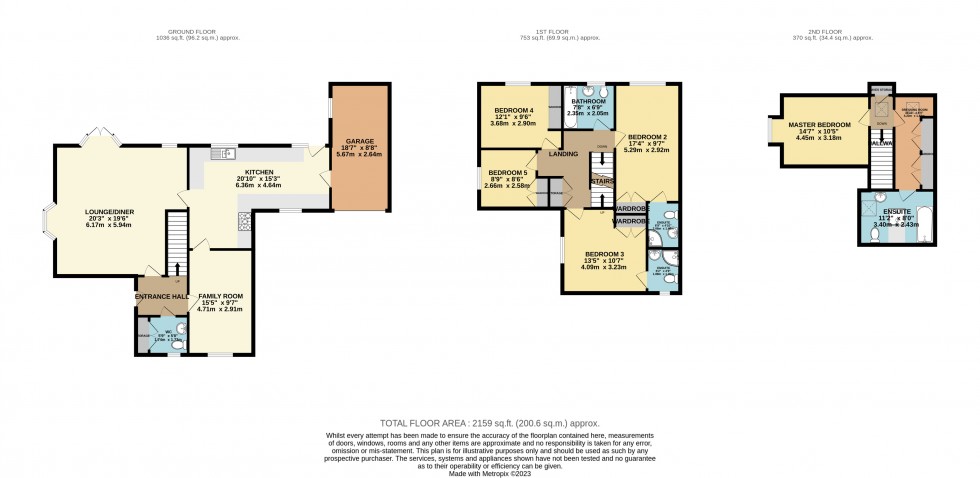 Floorplan for Purley on Thames, Reading, Berkshire