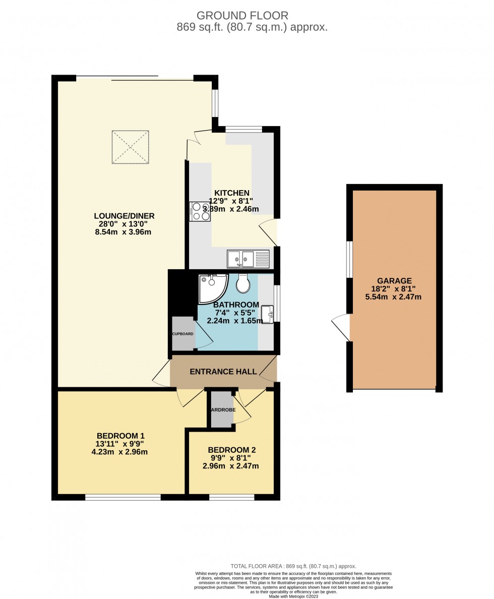 Floorplan for Tilehurst, Reading, Berkshire