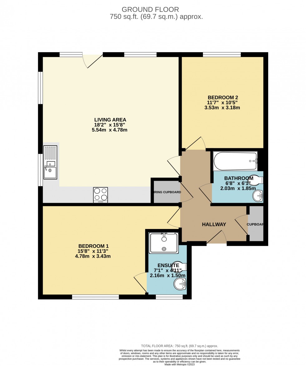 Floorplan for Moulsford Mews, Reading, Berkshire