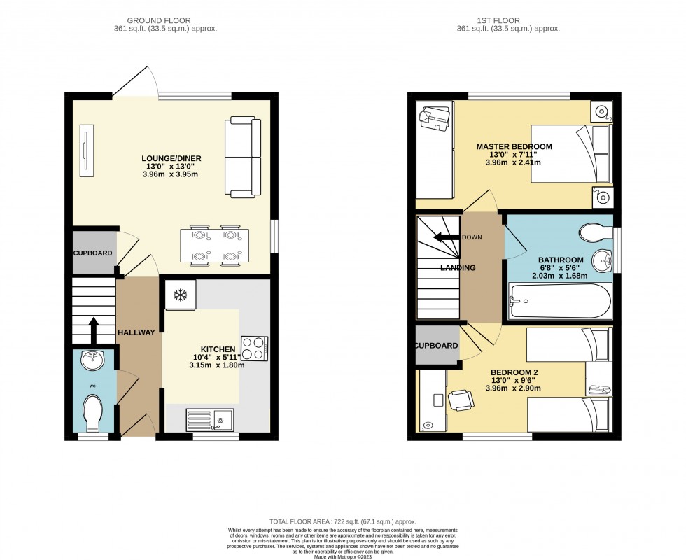 Floorplan for Tilehurst, Reading, Berkshire