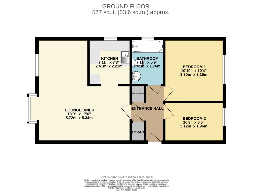 Floorplan for Amethyst Lane, Reading, Berkshire