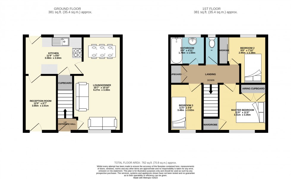 Floorplan for Wensley Road, Reading, Berkshire