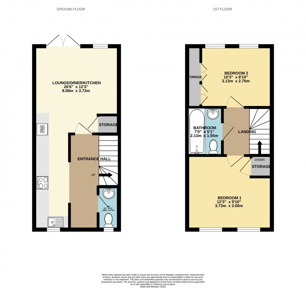 Floorplan for Tilehurst, Reading, Berkshire