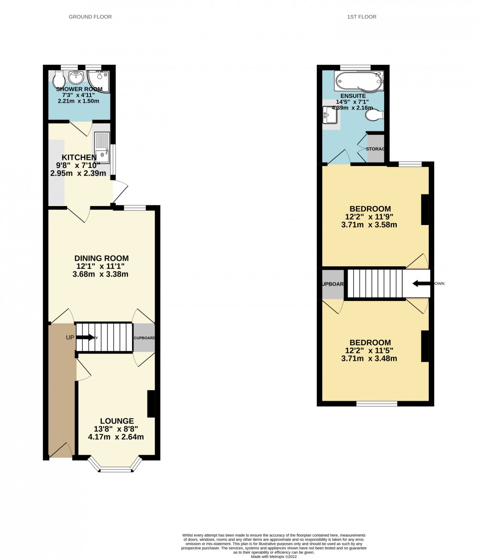 Floorplan for Cranbury Road, Reading, Berkshire