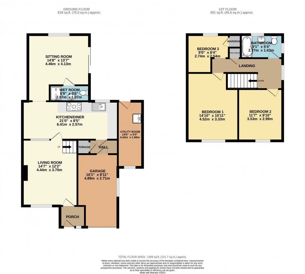 Floorplan for Tilehurst, Reading, Berkshire