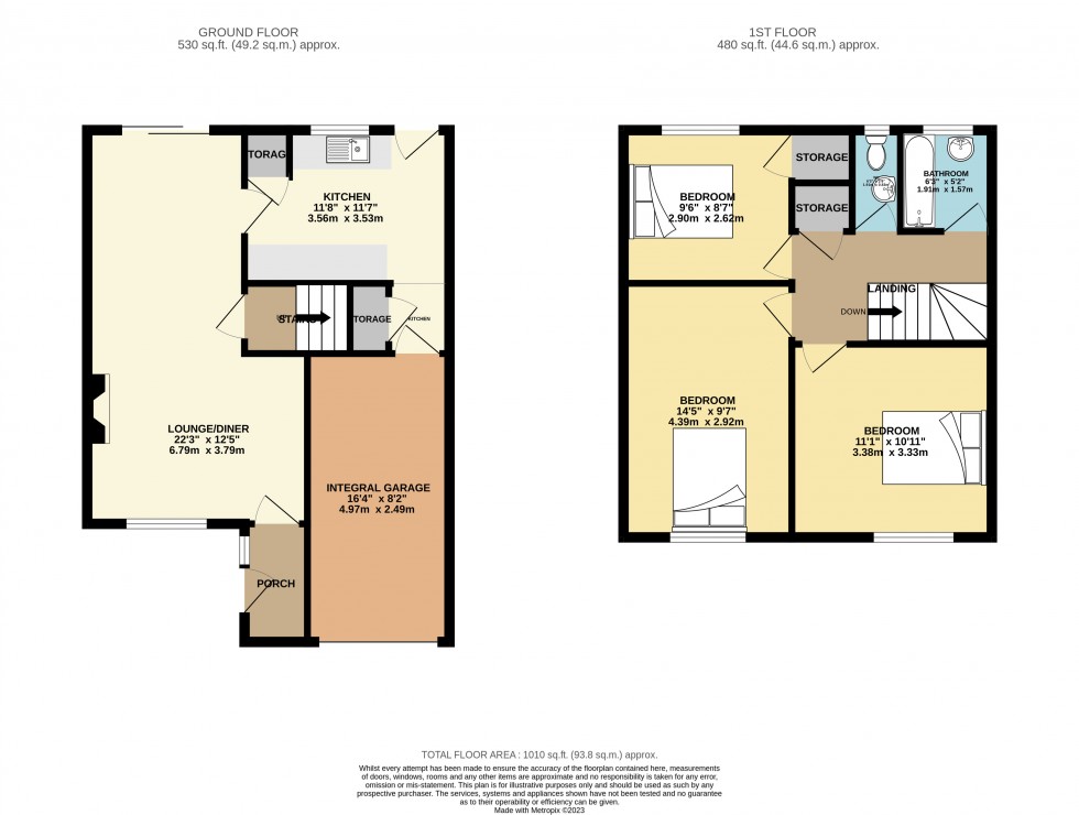 Floorplan for Tilehurst, Reading, Berkshire