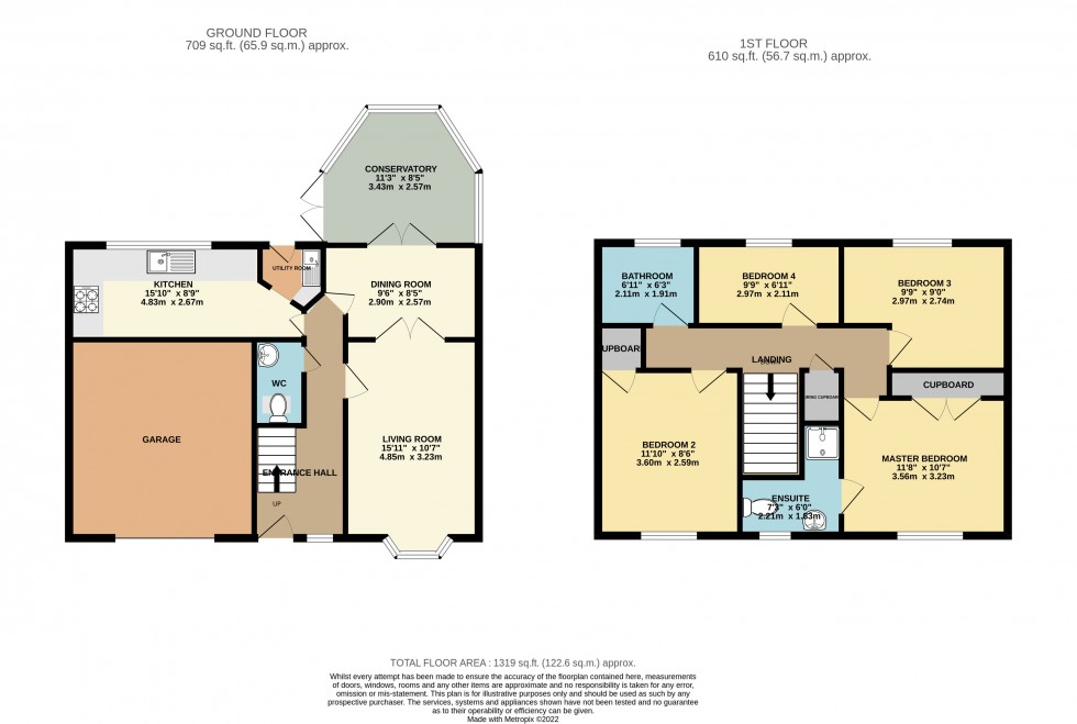 Floorplan for Tilehurst, Reading, Berkshire