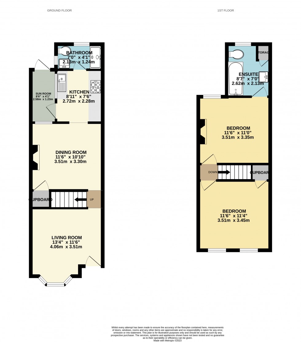 Floorplan for Belmont Road, Reading, Berkshire