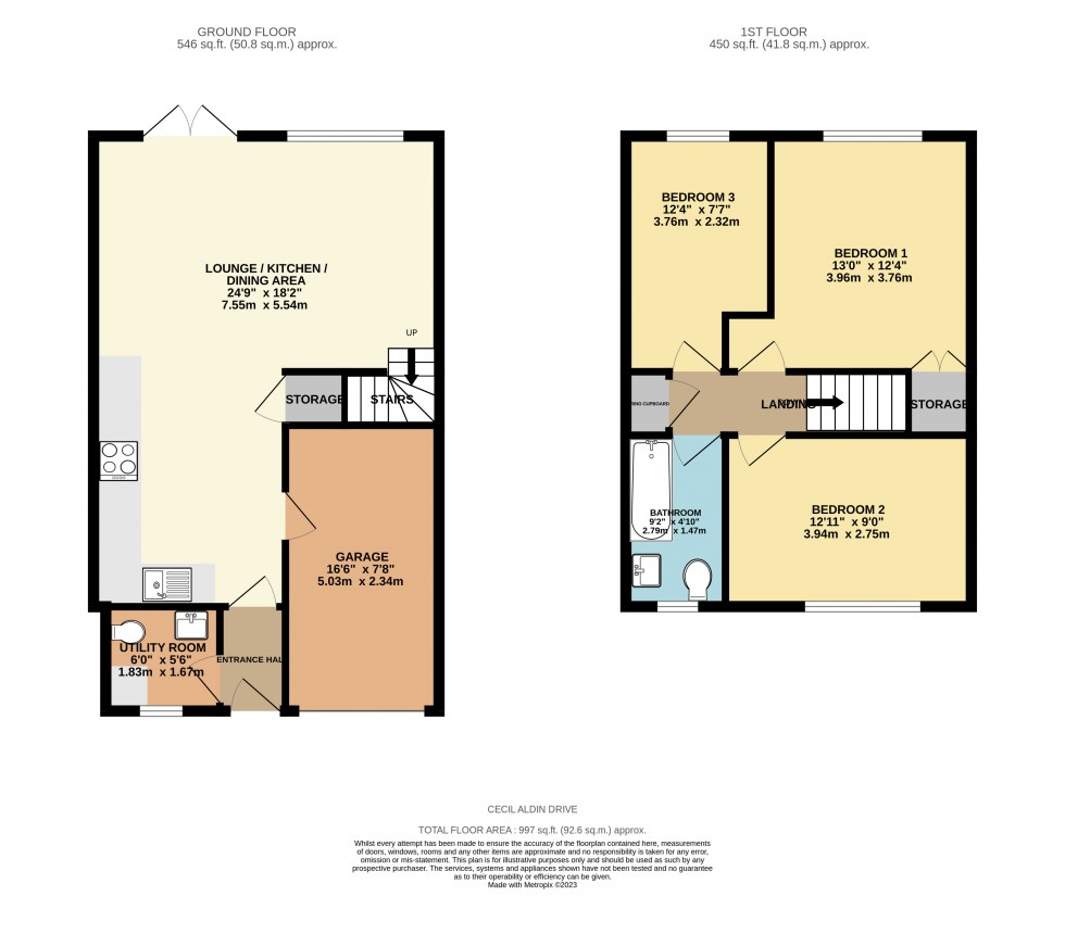 Floorplan for Tilehurst, Reading, Berkshire