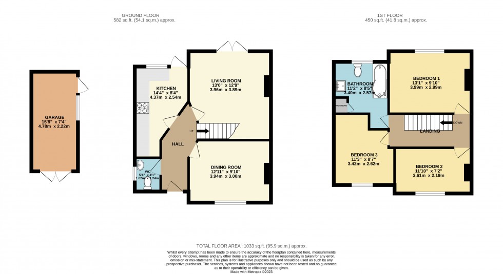 Floorplan for Wilson Road, Reading, Berkshire