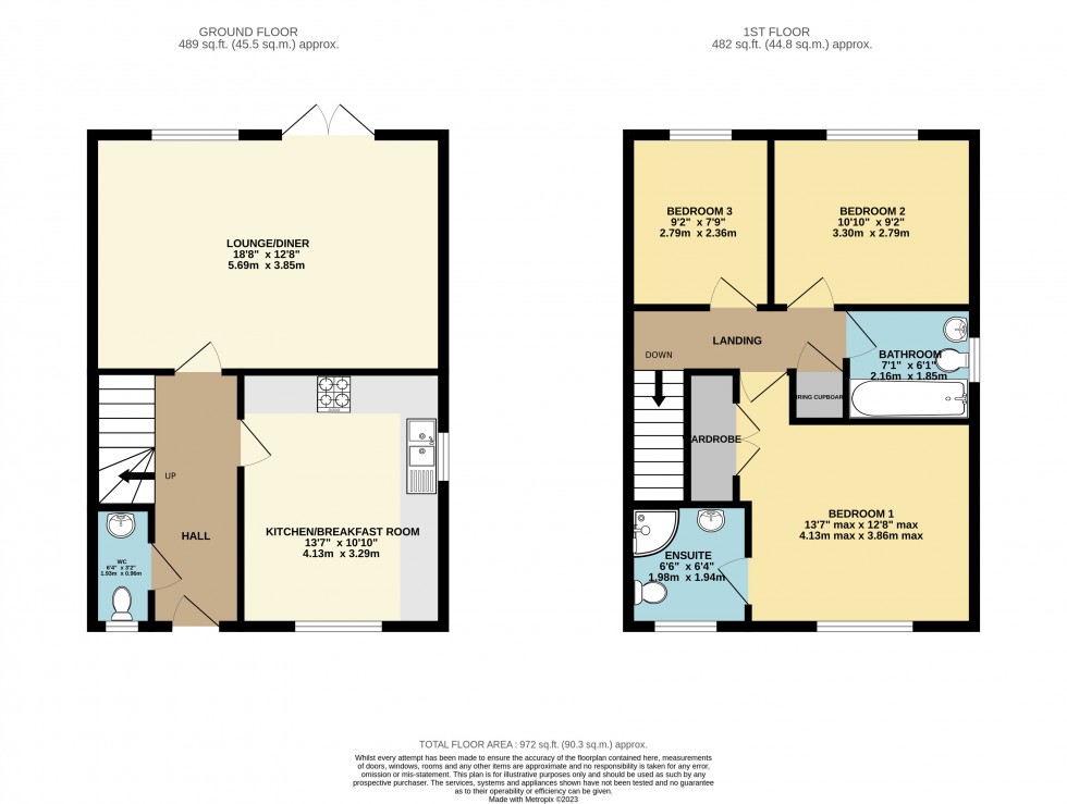 Floorplan for Woolhampton, Reading, Berkshire